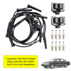 2 Ignition Coil Pack 8 Spark Plugs and Wire Set FD487 SP432 For Ford Expedition