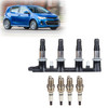 1x Ignition Coils +4x Spark Plugs 55561655 For Chevrolet Sonic 1.8L 2012-2018