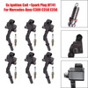 6x Ignition Coil +Spark Plug UF741 For Mercedes-Benz C300 C350 E350