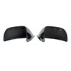 Gloss Black Wing Door Mirror Cover Caps Left+Right For VW T6 Transporter 15-19