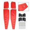 Footboard Foot Rest Pad Peg Pedal Plate For Aprilia SR GT200 SR GT125 2022-2023 Red