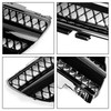 Front Upper Grille Grill Fit Mercedes R230 SL500 SL600 2003-2006 1 Fin Star Black