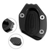 Kickstand Enlarge Plate Pad fit for speed twin 1200 19-21 thruxton 1200/R 16-19 BLK