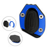 Kickstand Enlarge Plate Pad fit for speed twin 1200 19-21 thruxton 1200/R 16-19 Blue