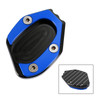 Kickstand Enlarge Plate Pad fit for speed twin 1200 19-21 thruxton 1200/R 16-19 Blue