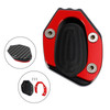 Kickstand Enlarge Plate Pad fit for speed twin 1200 19-21 thruxton 1200/R 16-19 Red