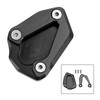 Kickstand Enlarge Plate Pad fit for BMW S1000RR 2020+ BLK