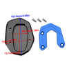 Kickstand Enlarge Plate Pad fit for Ducati Scrambler 400/800/1100 2015-2020 Blue