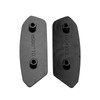 CNC Aluminum Black Mirror Block Off Plates For Suzuki GSXR1000 GSXR1000R 17-24