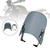 Windshield WindScreen fit for Scrambler 1200 XC XE 19-23 Street Twin 900 16-23 Gray