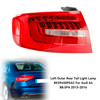 2015-2016 AudiA4 Quattro Komfort, Progressiv, Technik Left Outer Rear Tail Light Lamp 8K5945095AC Generic