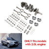 2005-2010 Kia Sportage G4KD 2.0L Engine Crankshaft Rods Piston Kit & Bearing Set 23040-2G200, 231112G010, 23510-25030 Generic