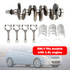 2016 Hyundai Veloster Tech Hatchback 3-Door 1.6L Engine Crankshaft Con Rods & Bearing Set 23041-2B620, 23410-2B600 23510-2B010,231102B610, 603N6-2BU00,Generic