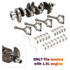 2013-2015 Kia Rio SX Hatchback 4-Door 1.6L Engine Crankshaft Con Rods & Bearing Set 23041-2B620, 23410-2B600 23510-2B010,231102B610, 603N6-2BU00,Generic