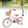 16 inches Kid's Bike Child Bicycle for Ages 7-9 Years Boys and Girls with Basket