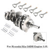 2013-2019 Hyundai Santa Azera 3.3L G6DH 3.3L Engine Crankshaft Rods w/ Bearing Kit Generic
