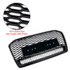 2016-2018 Audi S6 A6 (C7) C7PA RS6 Style Honeycomb Mesh Front Grille Gloss Black Generic