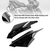2023-2024 Honda ADV 160 Rear Seat Side Frame Cover Body Fairing Cowl Black Generic