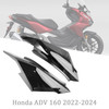 2023-2024 Honda ADV 160 Rear Seat Side Frame Cover Body Fairing Cowl Black Generic