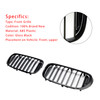 2016-2018 BMW 7-Series G11 G12 740i 750i Front Kidney Grille Gloss Black Generic