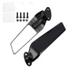 2015-2023 Honda CBR300R CNC Aluminum Adjustable Swivel Winglet Mirror White Generic