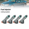 2007-2011 SAAB 9-3 2.0L Turbo VOLVO S80 & XC90 4PCS Fuel Injector 55559397 Gray Generic