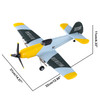 RC Plane 3Channel BF-109 Airplane Toys 2.4GHZ 6-Axis Gyro Plane With 2 Batteries RC Plane 3Channel BF-109 Airplane Toys 2.4GHZ 6-Axis Gyro Plane With 2 Batteries