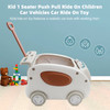 Kid 1 Seater Push Pull Ride On Children Car Vehicles Car Ride On Toy Khaki