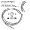 1996 Turbo 350/40/ 200-200R4/700R4-4L60-4L60E-4L65E 70" SS Braided Transmission Cooler Hose Line Generic