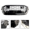 2019-2023 Audi Q8 SQ8 RSQ8 Style Front Honeycomb Mesh Grille Gloss Black Generic