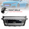 2014-2023 Audi TT MK3 FV 8S RS Style Front Honeycomb Grille Gloss Black Generic