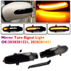 2002-2007 Mercedes-Benz G E Class Smoked LED Sequential Side Mirror Turn Signal Light Generic