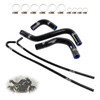 2017-2024 Kawasaki Z900 Silicone Radiator coolant Hose kit Black Generic
