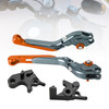 2020-2023 HONDA CRF1100L Africa Twin Adjustable Clutch Brake Lever Orange Generic