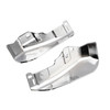 2023-2024 Touring CVO Street Glide Road Glide Mid-Frame Air Heat Deflector Chrome Generic