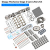 Sloppy Mechanics Stage 2 Cam Lifters Kit for LS1 4.8 5.3 5.7 6.0 6.2 LS +7.400