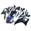 2022-2023 Yamaha YZF-R3 R25 Grey with Blue Style3 Fairing Kit