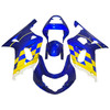 2001-2003 GSXR600 2000-2003 GSXR750 K1 Suzuki Blue Yellow Fairing Kit