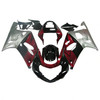 2001-2003 GSXR600 2000-2003 GSXR750 K1 Suzuki Dark Red Grey Fairing Kit