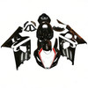 2004-2005 K4 GSXR 600/750 Suzuki White&Black Style4 Fairing Kit