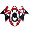 2004-2005 K4 GSXR 600/750 Suzuki Red&Black Japanese Fairing Kit