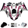 2004-2005 K4 GSXR 600/750 Suzuki Pink&White Fairing Kit