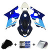 2004-2005 K4 GSXR 600/750 Suzuki Gradient Blue Fairing Kit