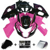 2004-2005 K4 GSXR 600/750 Suzuki Pink&Black Fairing Kit