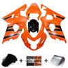 2004-2005 K4 GSXR 600/750 Suzuki Orange&Black Fairing Kit