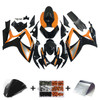 2006-2007 K6 GSXR 600/750 Suzuki Black&Orange Fairing kit