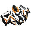 2006-2007 K6 GSXR 600/750 Suzuki Black&Orange Fairing kit