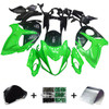 2008-2020 GSX1300R Hayabusa Suzuki Green&Black Fairing Kit 1