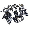 2008-2020 GSX1300R Hayabusa Suzuki Black with Gold Logo Fairing Kit