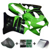 1999-2000 Honda CBR600F4 Green Black Fairing Kit